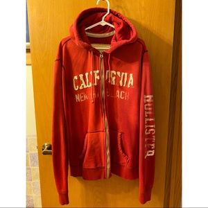 Hollister Zip Up, XL